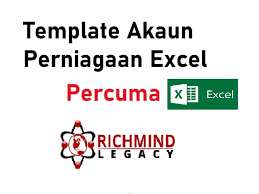 Pertama tama tentu saja kita buka microsoft excel, kemudian kita buat format seperti ini. Template Akaun Perniagaan Excel Percuma Richmind Legacy Sdn Bhd