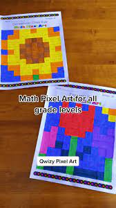 page de garde pixel art maths｜Recherche TikTok