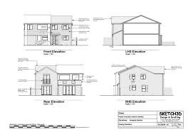 Floor Plan Elevation Sample House