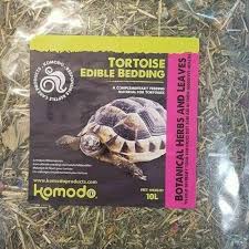 komodo tortoise edible bedding 10l for