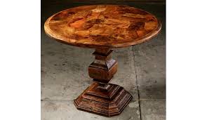 Unique High End Round Dining Table Old