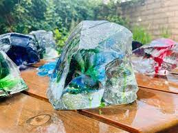 Large Volcanic Glass Rock Chunk Great