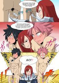 Erza Castrates Gray and Natsu ~ Fairy Tail ~ By Monkeeman0918 – Rule 34  Femdom Club