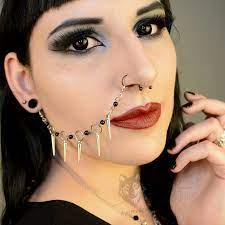 Spiked nose ring