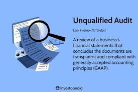 unqualified audit definition and how
