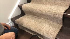 how to install a carpet runner