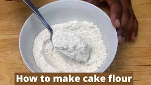 how to make cake flour uk how to make