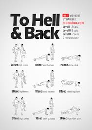 To Hell Back Workout