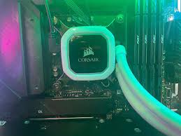 corsair hydro series h100i rgb platinum