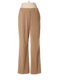 Details About Coldwater Creek Women Brown Dress Pants 12