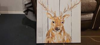 Canvas Deer Wall Art In Mansfield