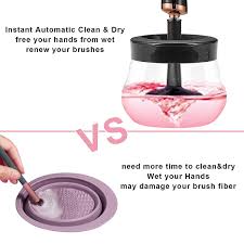 makeup brush cleaner and dryer machine
