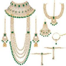 affordable bridal jewellery set for
