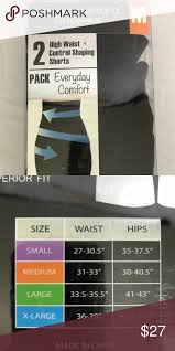 Harve Benare Shapewear Shorts High Waist Control M Harve