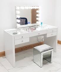 Dressing Table Vanity Station Clear