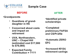 Presentation For College Cash Pro Value Of A College Financial Plann