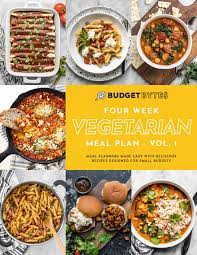 Budget Bytes meal plans gambar png