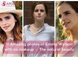 amazing photos of emma watson no makeup