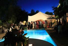 party marquee hire garden party