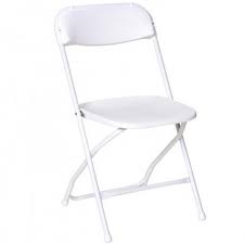 chair white plastic folding als