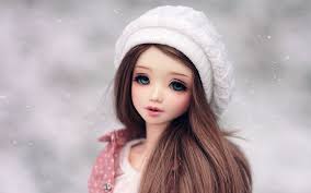 free cute doll wallpapers