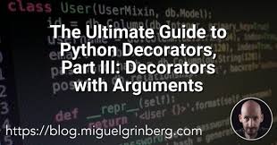 the ultimate guide to python decorators
