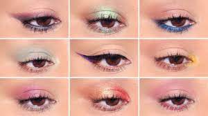 colorful eyeshadows