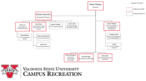 Staff Organizational Chart Valdosta State University