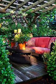 Secret Garden Nooks With Wooden Chairs