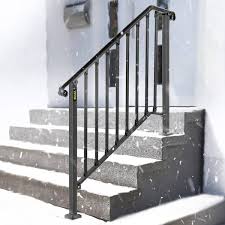outdoor stair railing