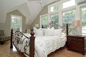 master bedroom neutral paint white