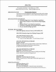 Sample General Laborer Resume Resume Sample Construction General Construction  Resumes Free Entry Level Construction Resume Sample