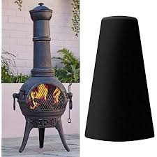 Cast iron chimenea with 160 reviews and the sunnydaze decor 70 in. Fire Pit Covers Mcjs Chiminea Cover Outdoor Patio Waterproof Dustproof Protective Chimney Fire Pit Heater Cover Outdoor Garden Heater Cover Stove Cover Chiminea Accessories For Garden Backyard Black Patio Lawn Garden