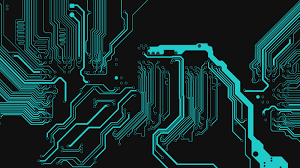 Printed circuit board pcb ultra hd desktop backgrounds wallpapers for 4k uhd tv . Wallpaper Id 105141 Digital Art Black Dark Background Circuit Electronic Abstract Minimalism Technology Pcb Turquoise Simple Cyan