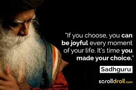 She has climbed the mountains and dived into the ocean; Sadhguru Stop Taking Life Too Seriously Ruby Moon