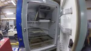 powder coating oven made from an old
