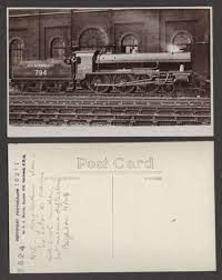 Southern Railroad Train Real Photo Postcard - Locomotive #794 | eBay