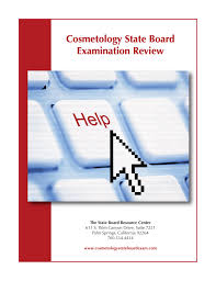 cosmetology state board examination review