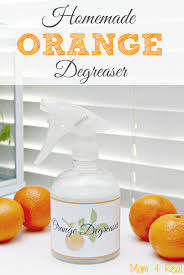 homemade orange de cleans