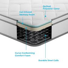 linenspa dreamer 8 hybrid mattress