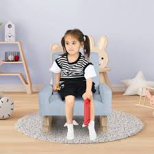 kids rocking chair with solid wood legs