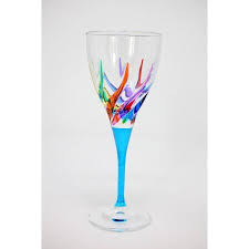 Trix Murano Wine Glass 9 Oz Venice