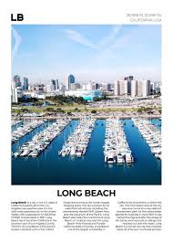 long beach poster picture metal