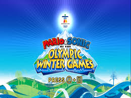 sonic at the olympic winter games