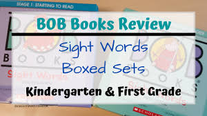 Knowing these words by sight is essential for reading fluency. Bob Books Sight Words Books Chronicles Of A Momtessorian