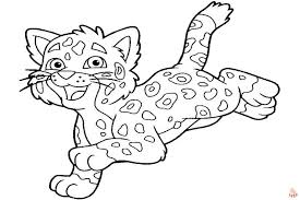 free printable jaguar coloring pages