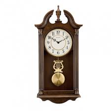 bulova saybrook chiming wall clock c1517