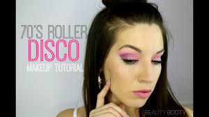 70 s roller disco makeup tutorial b e a u t y b o o t y