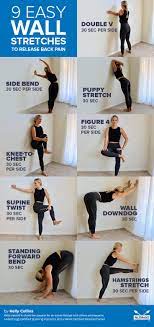 You can heal back pain at home using proven & fast acting stretches,exercises & home remedies.get rid of back pain starting today. Wall Stretches To Relieve Back Pain Popsugar Fitness