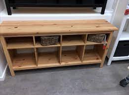 hemnes console table restyled to tv